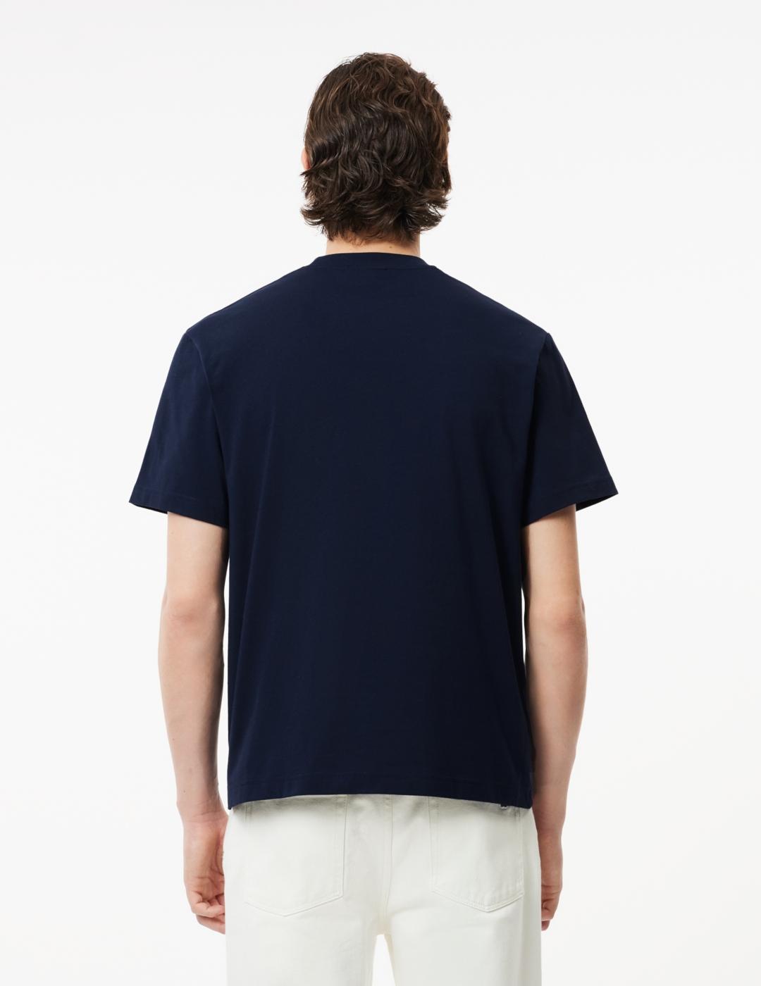 LACOSTE CAMISETA MARINO CLASSIC FIT