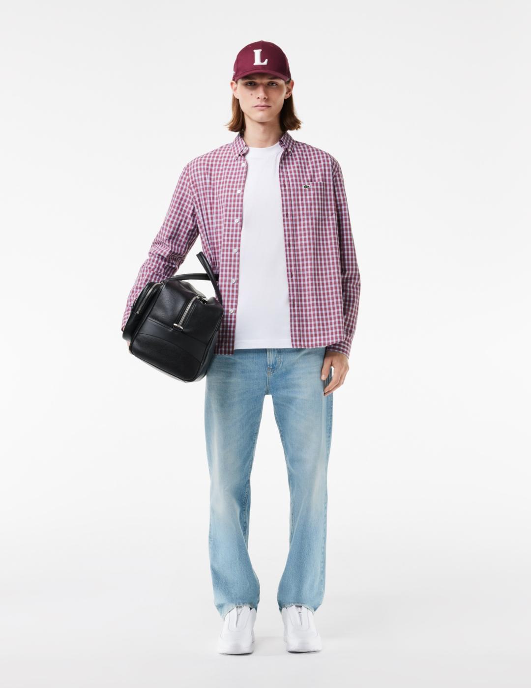 LACOSTE CAMISETA BLANCA CLASSIC FIT