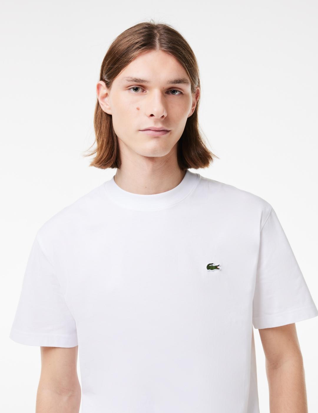 LACOSTE CAMISETA BLANCA CLASSIC FIT