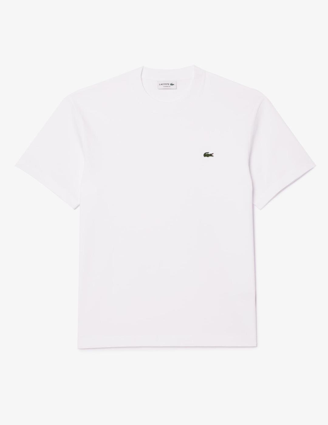LACOSTE CAMISETA BLANCA CLASSIC FIT