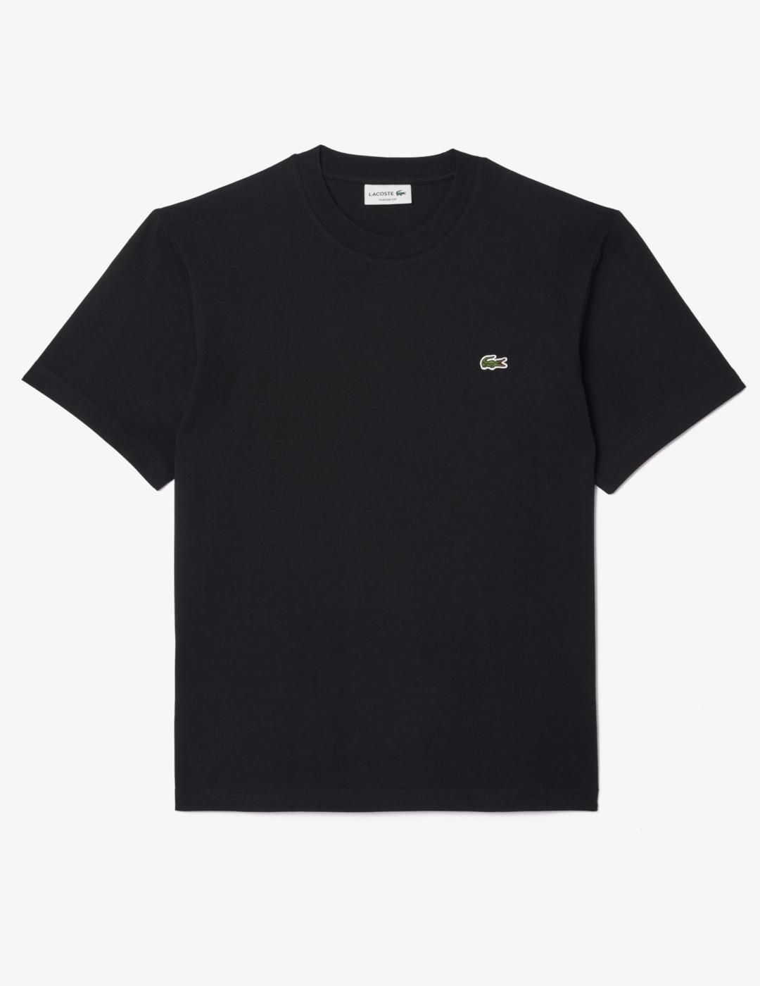 LACOSTE CAMISETA NEGRA CLASSIC FIT1516