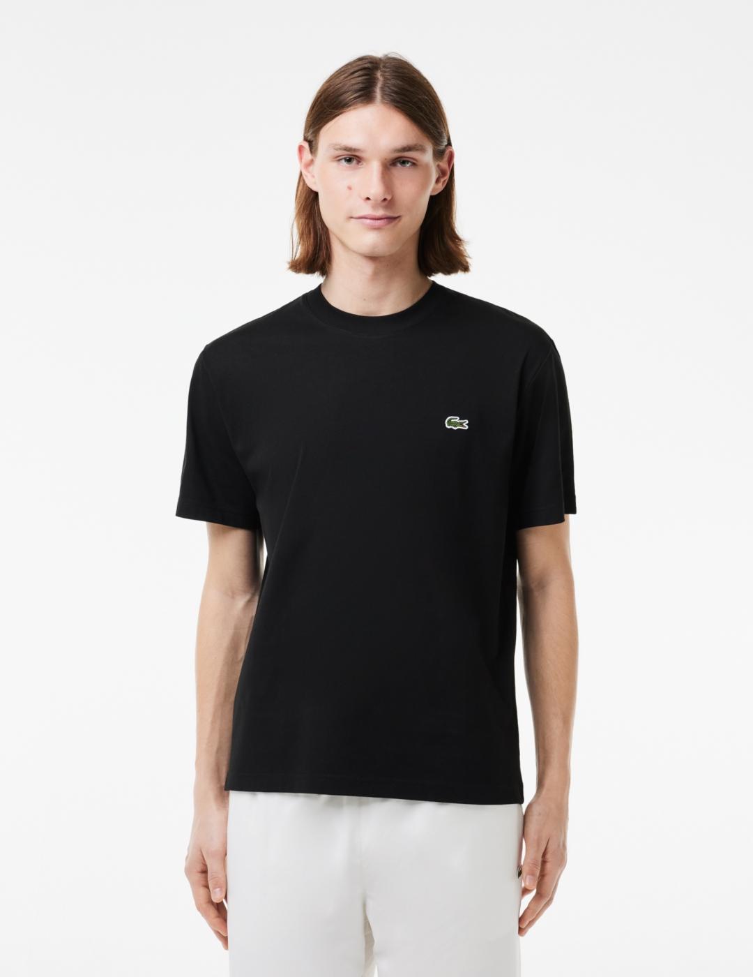 LACOSTE CAMISETA NEGRA CLASSIC FIT1516