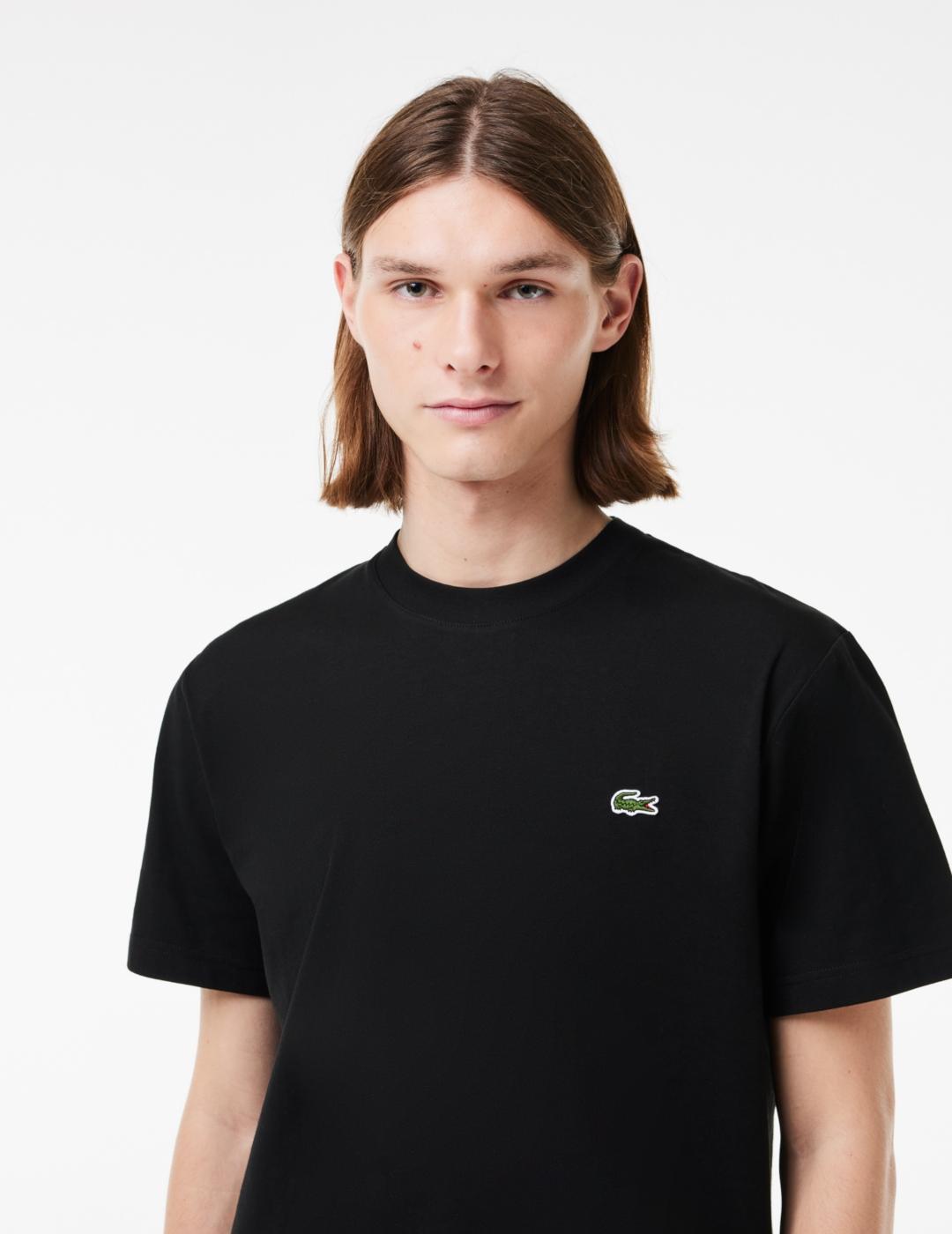 LACOSTE CAMISETA NEGRA CLASSIC FIT1516