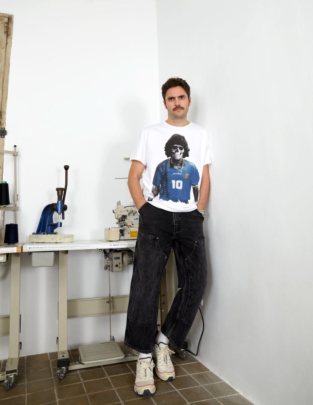 LE CRANE CAMISETA BLANCA D10S