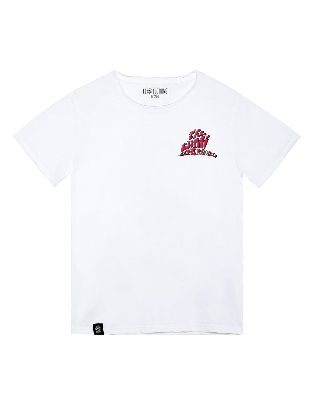 Camiseta blanca Le Crâne: estilo contemporáneo para hombre