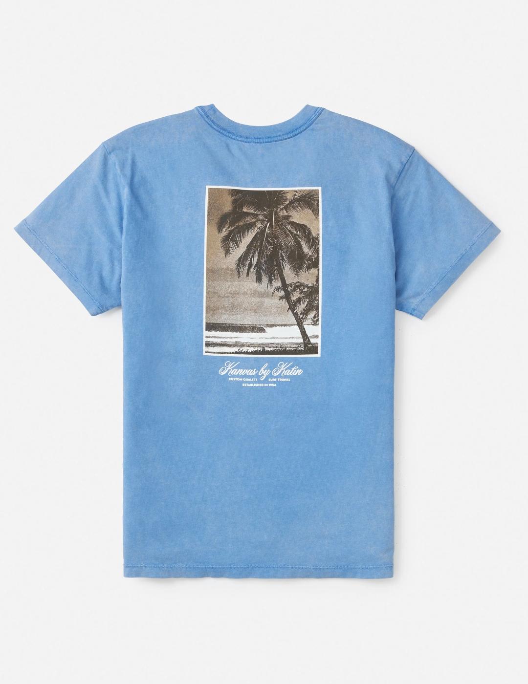 KATIN CAMISETA ROYAL BLUE WASH