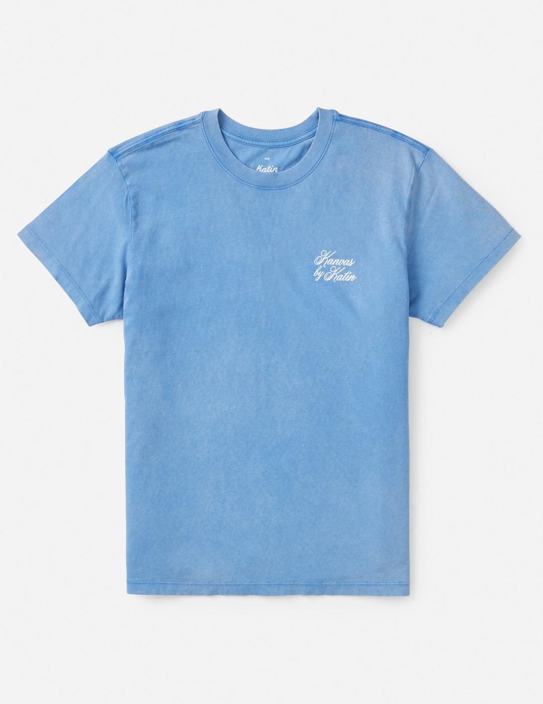 KATIN CAMISETA ROYAL BLUE WASH