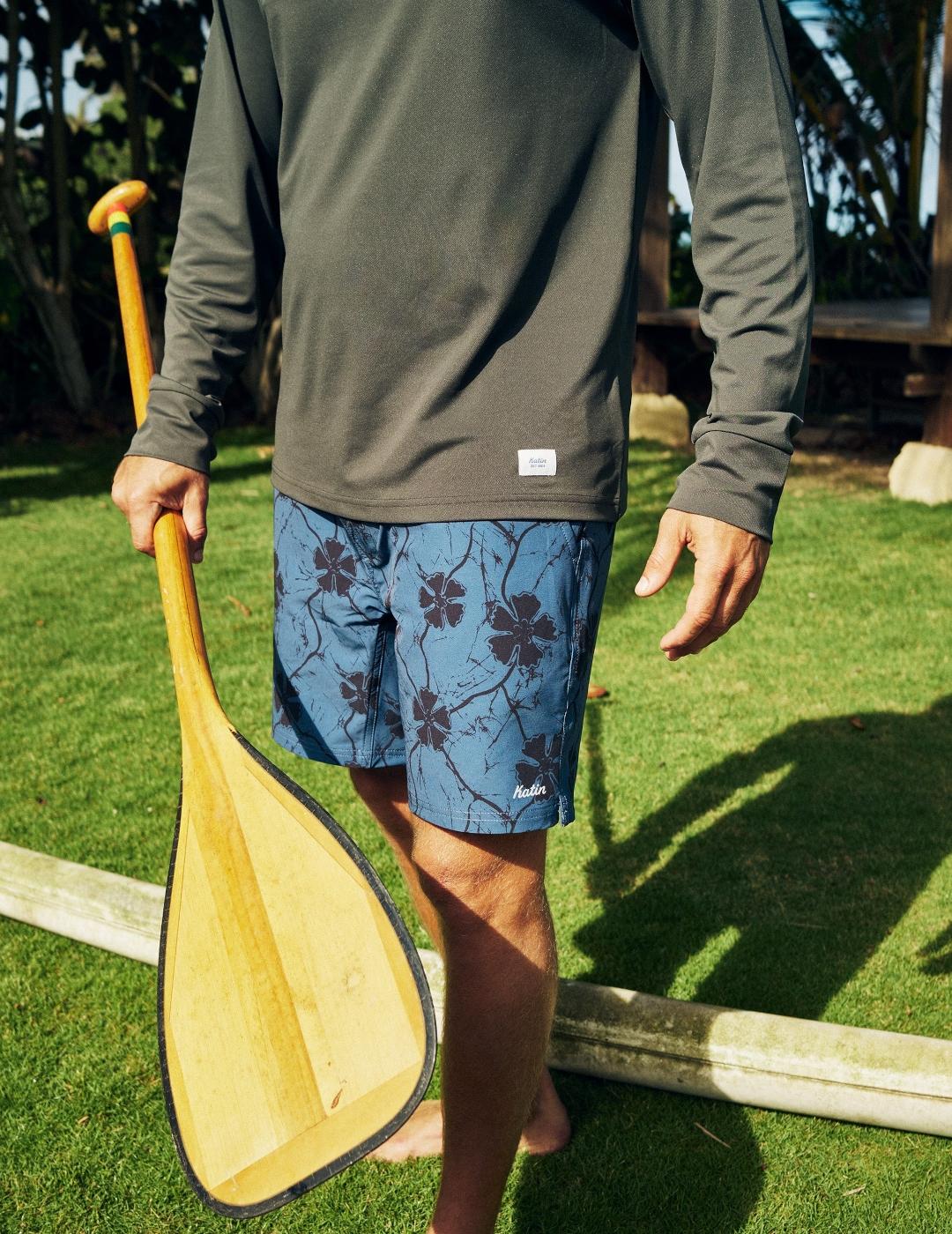 KATIN SHORT FUSION BLUE WASHED