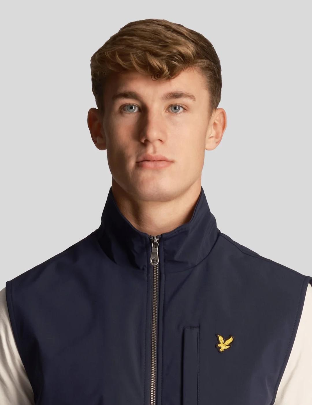 CHALECO LYLE&SCOTT SOFTSHELL MARINO