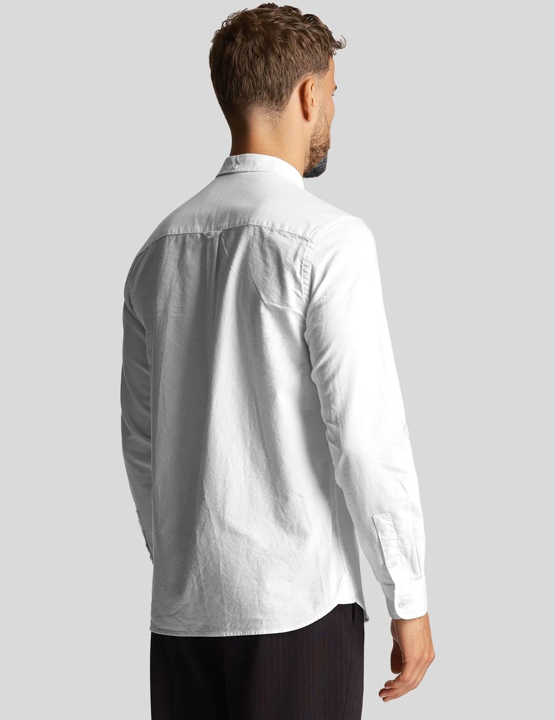 CAMISA LYLE&SCOTT OXFORD WHITE