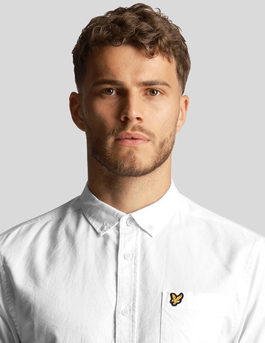 CAMISA LYLE&SCOTT OXFORD WHITE