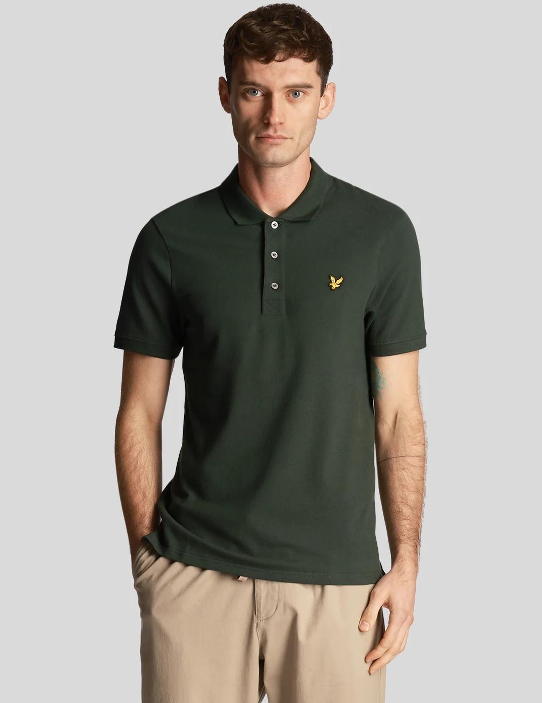 POLO LYLE&SCOTT VERDE OSCURO