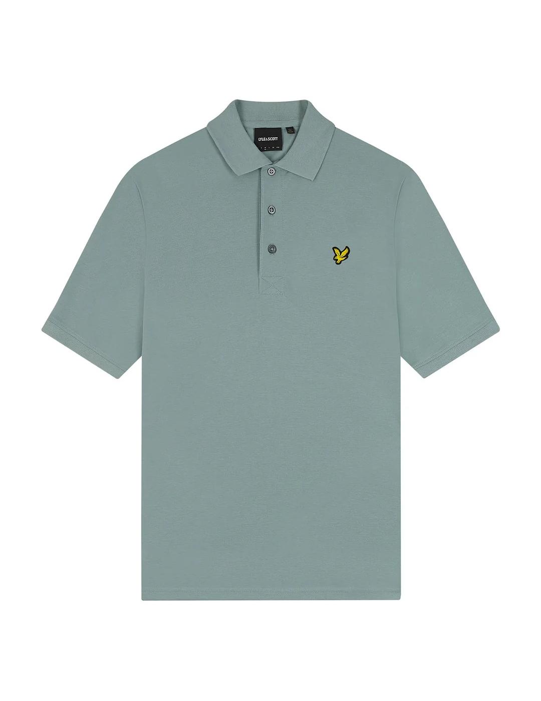 POLO LYLE&SCOTT SLATE BLUE