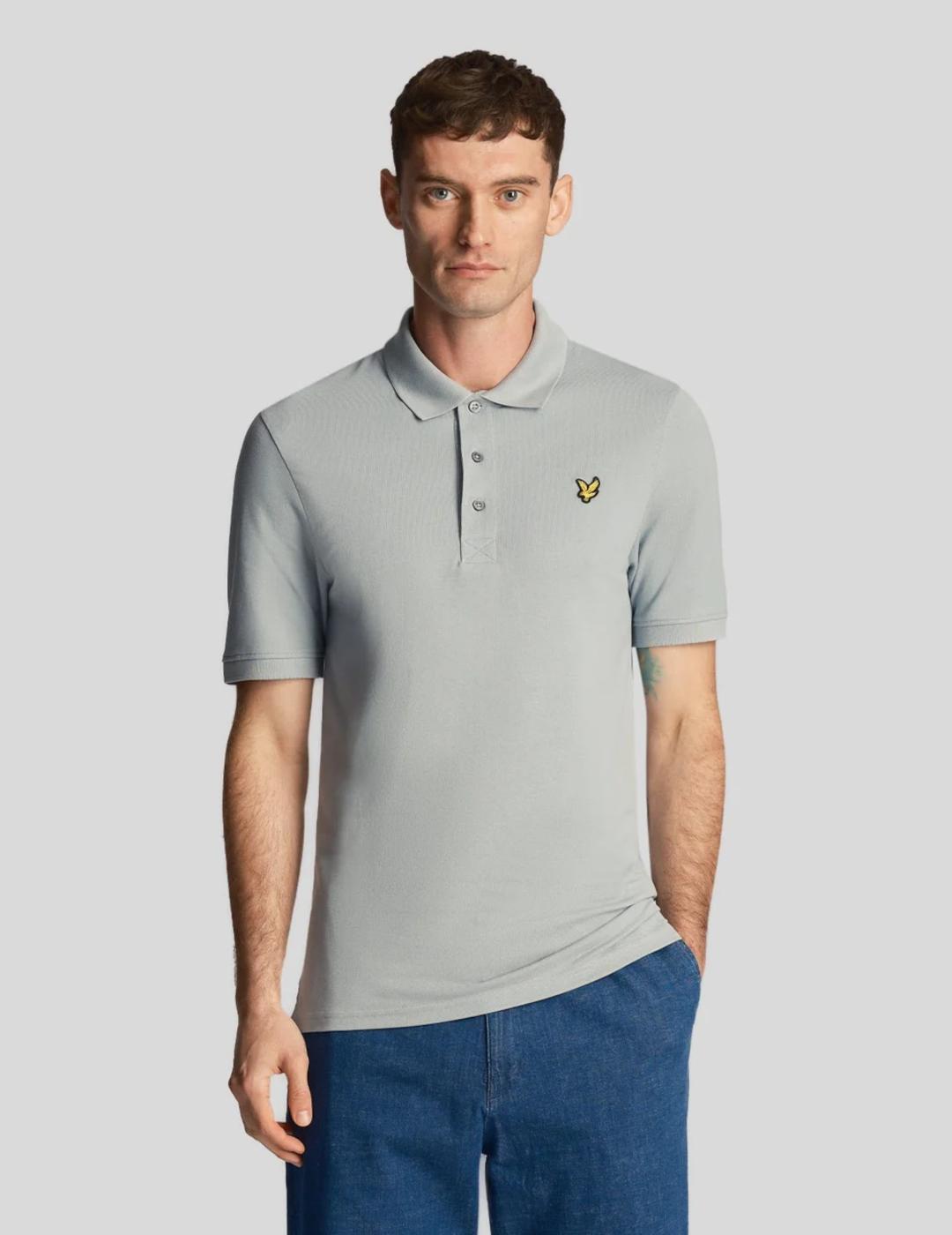 POLO LYLE&SCOTT SLATE BLUE