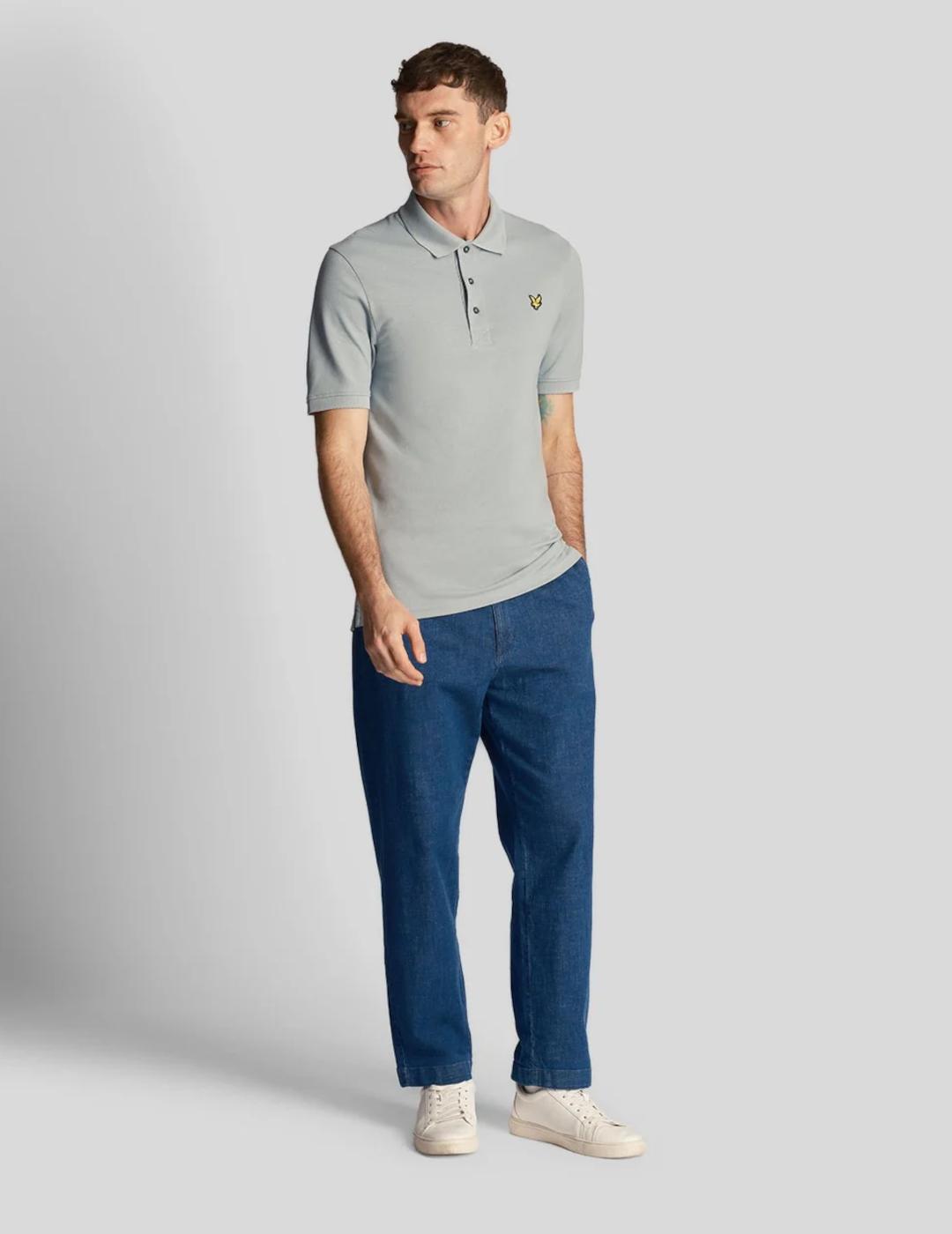 POLO LYLE&SCOTT SLATE BLUE