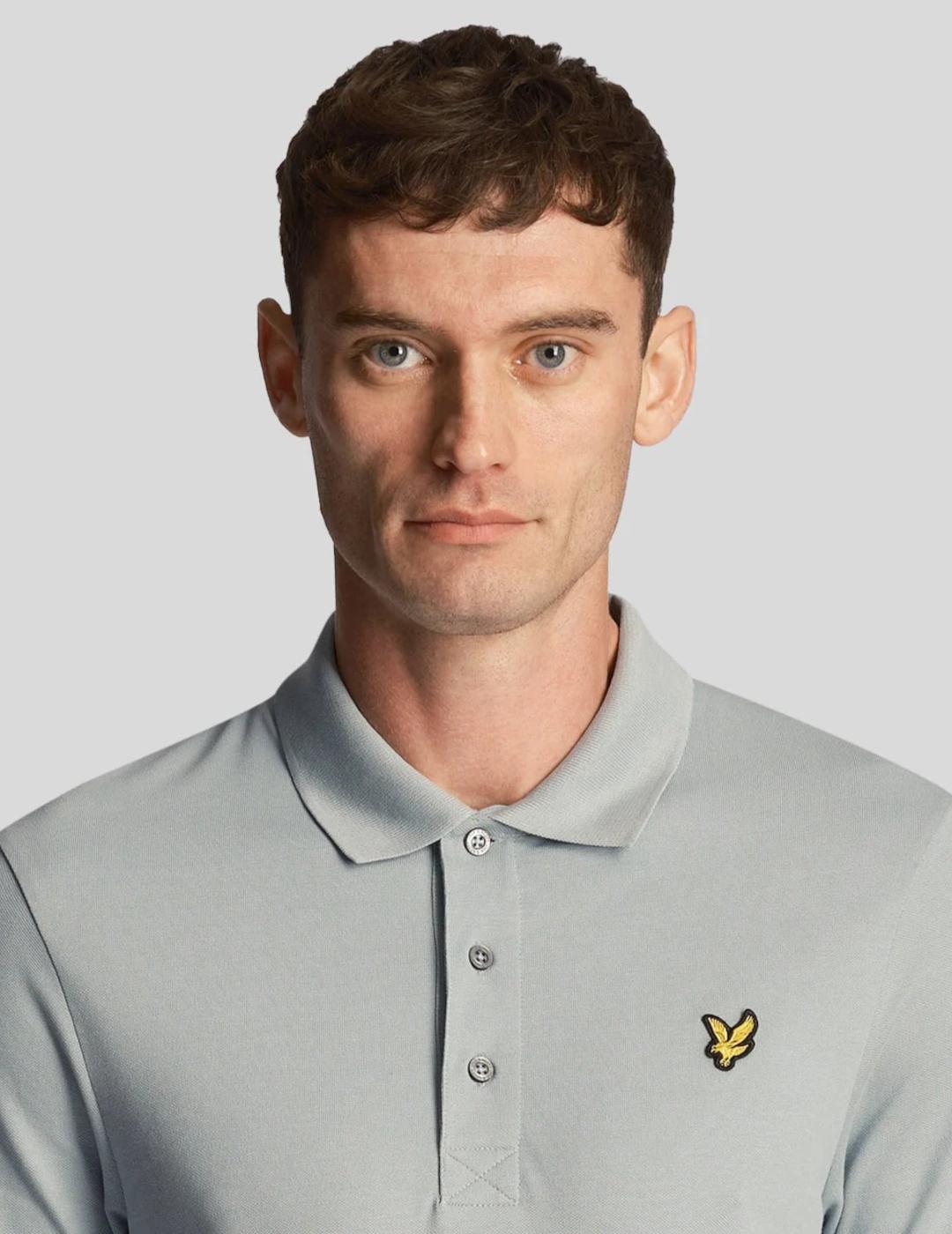 POLO LYLE&SCOTT SLATE BLUE