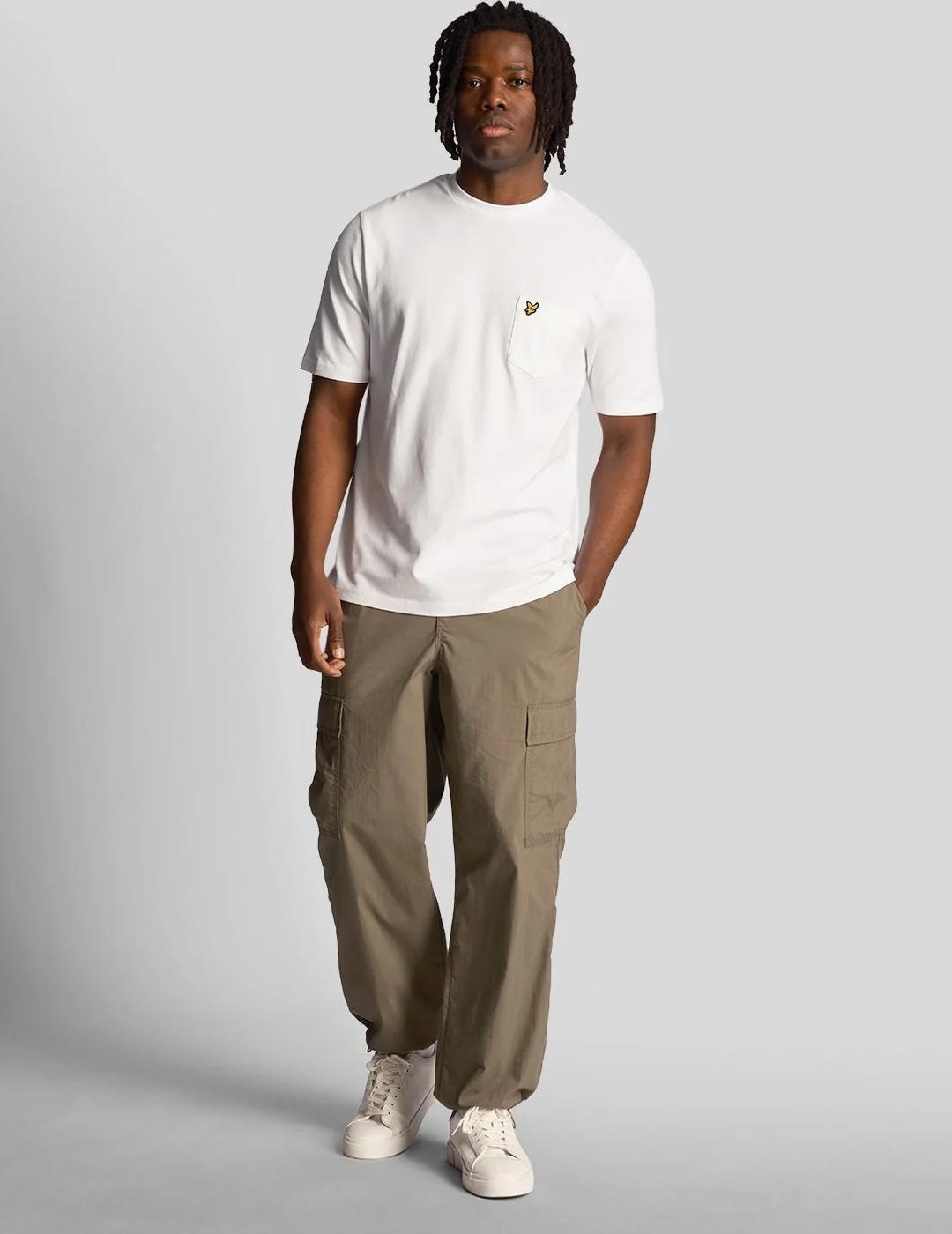 CAMISETA LYLE&SCOTT POCKET BLANCA