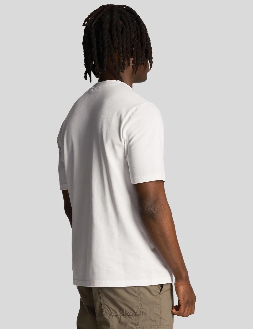 CAMISETA LYLE&SCOTT POCKET BLANCA