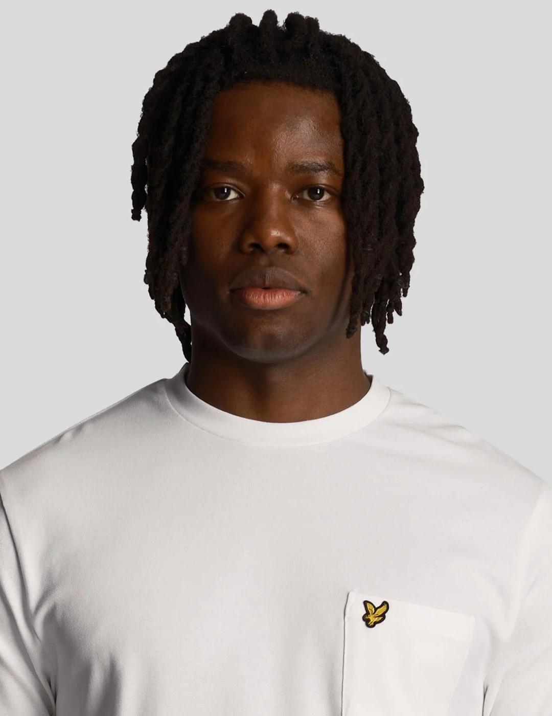 CAMISETA LYLE&SCOTT POCKET BLANCA