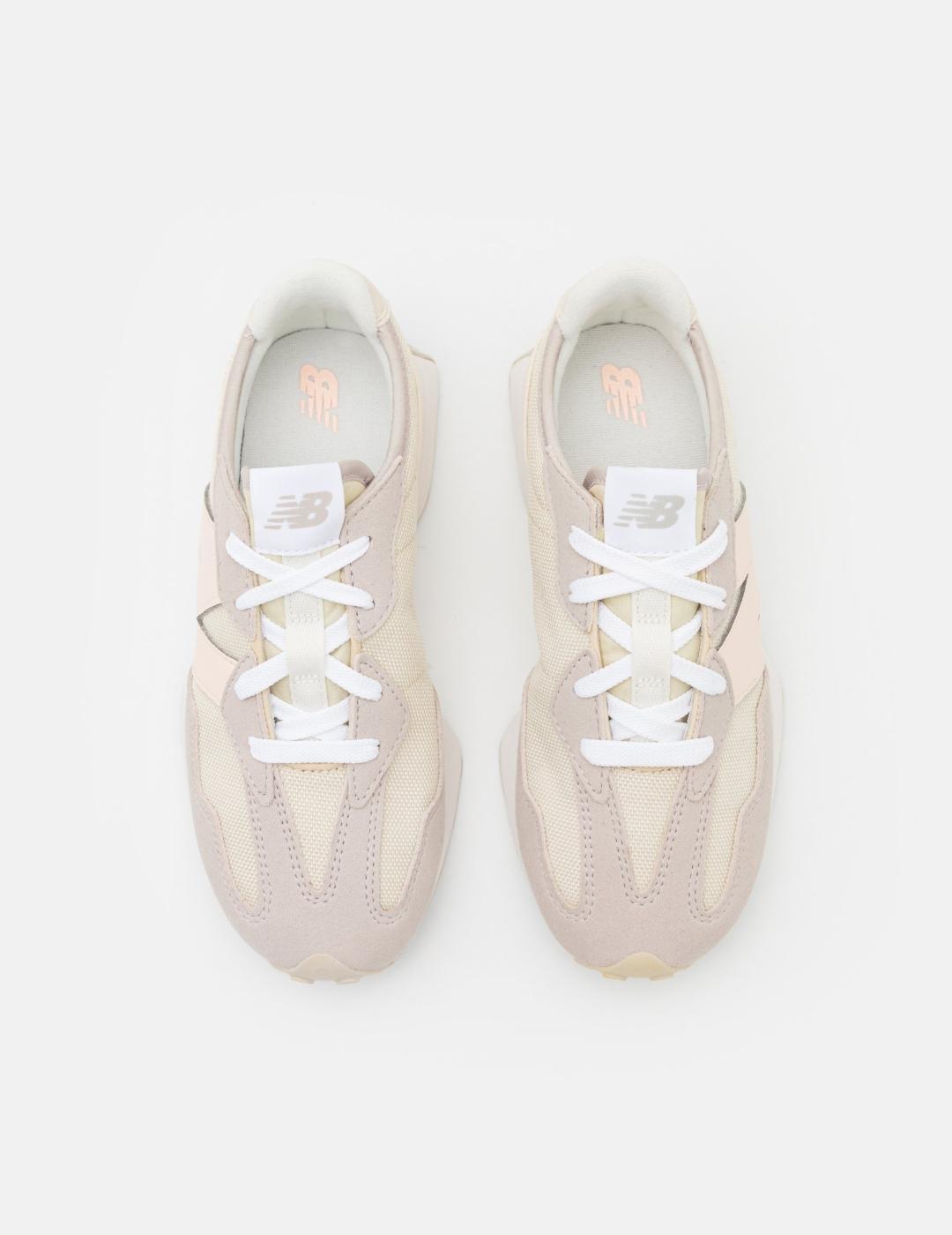 NEW BALANCE ZAPATILLA 327 KIDS BEIGE