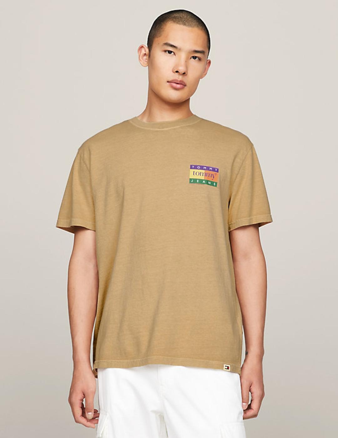 TOMMY CAMISETA CAMEL OVERSIZE LOGO