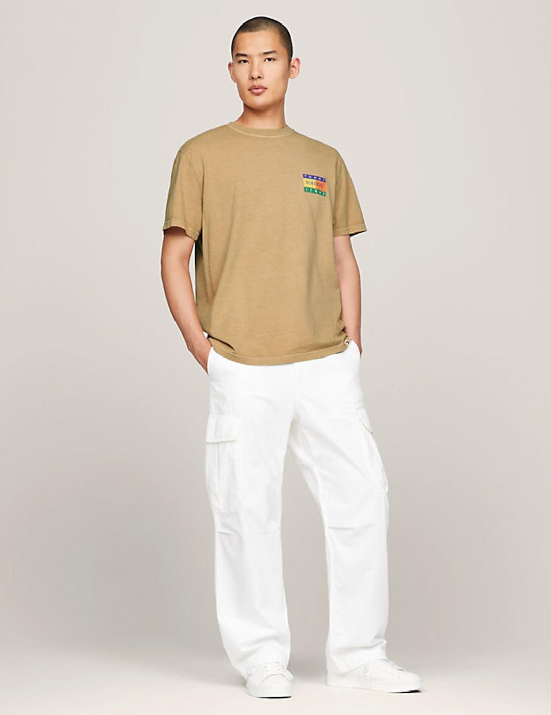 TOMMY CAMISETA CAMEL OVERSIZE LOGO