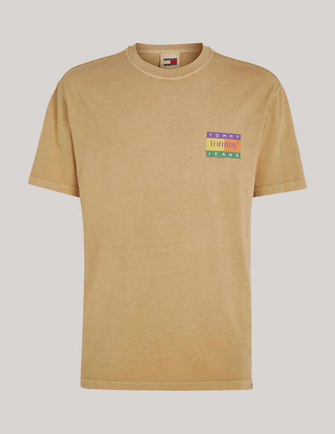 TOMMY CAMISETA CAMEL OVERSIZE LOGO
