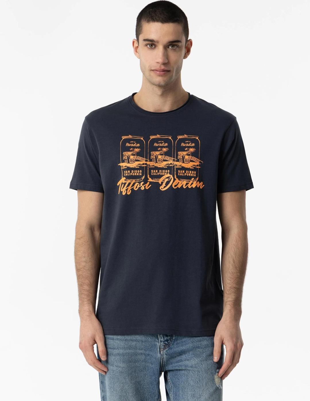 TIFFOSI CAMISETA AZUL RODRIGO