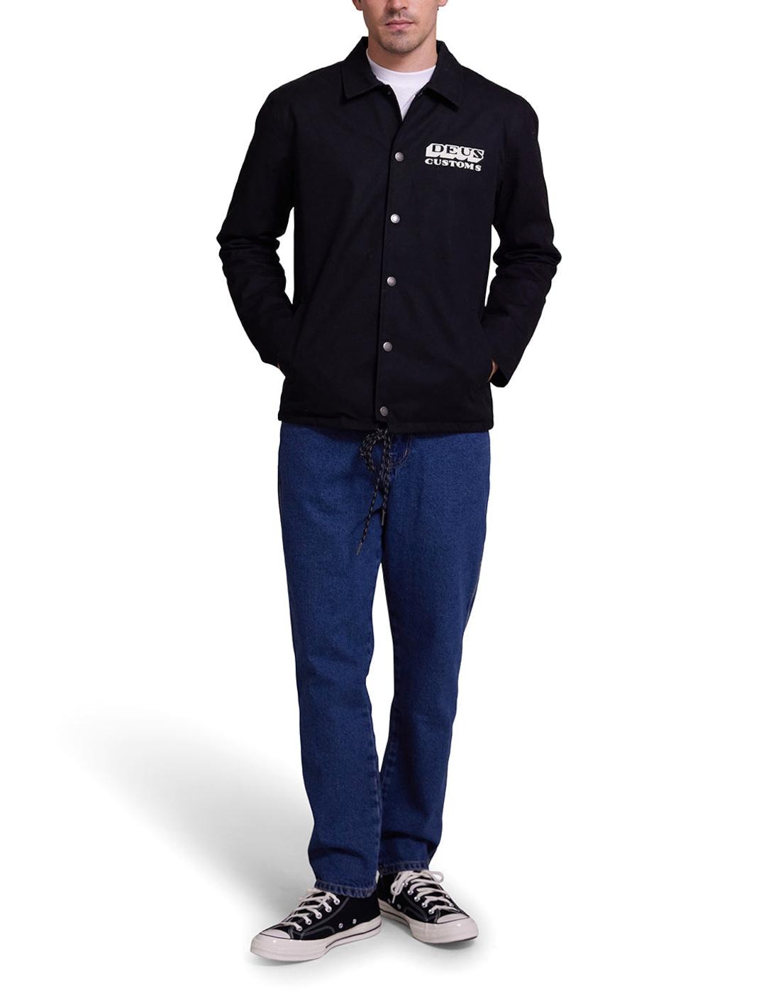 DEUS CAZADORA AMPED COACH BLACK