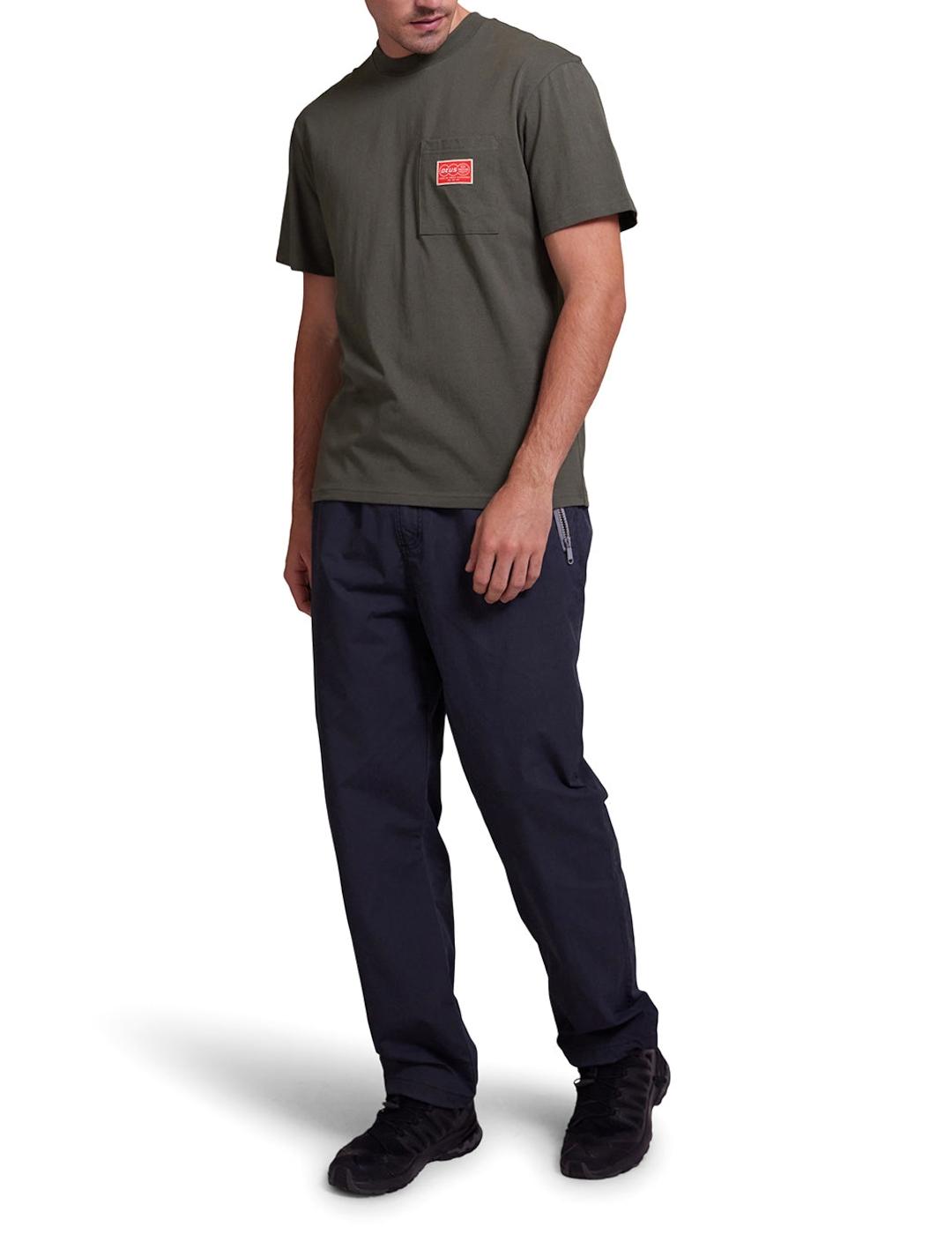 DEUS CAMISETA VENTURE POCKET VERDE