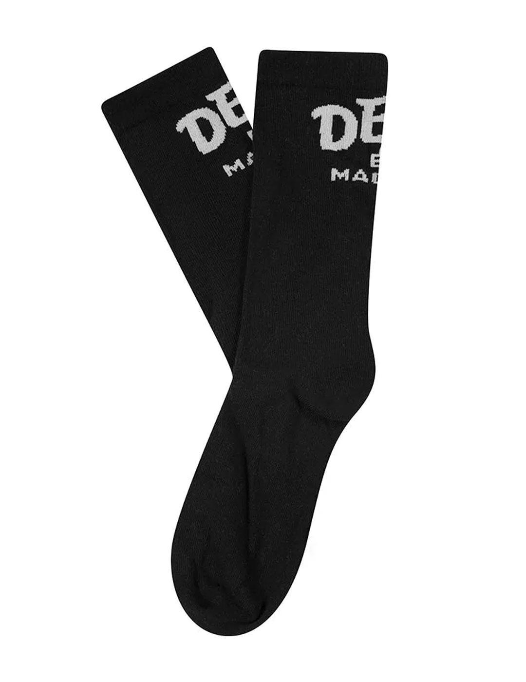 DEUS CALCETINES NEGROS LARGOS CURVE PACK 3