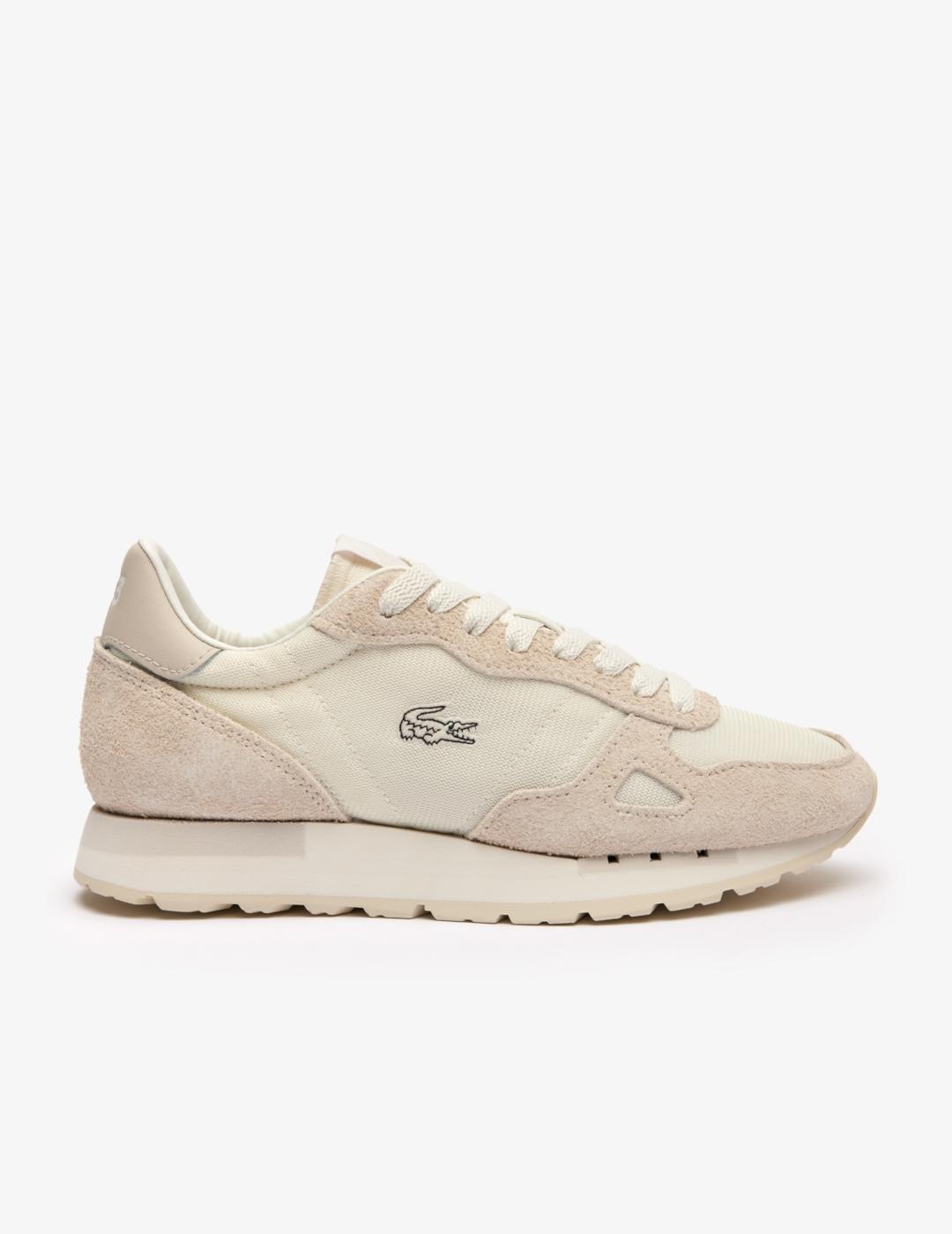 LACOSTE ZAPATILLA BEIGE PARTNER 70S CONTRASTE