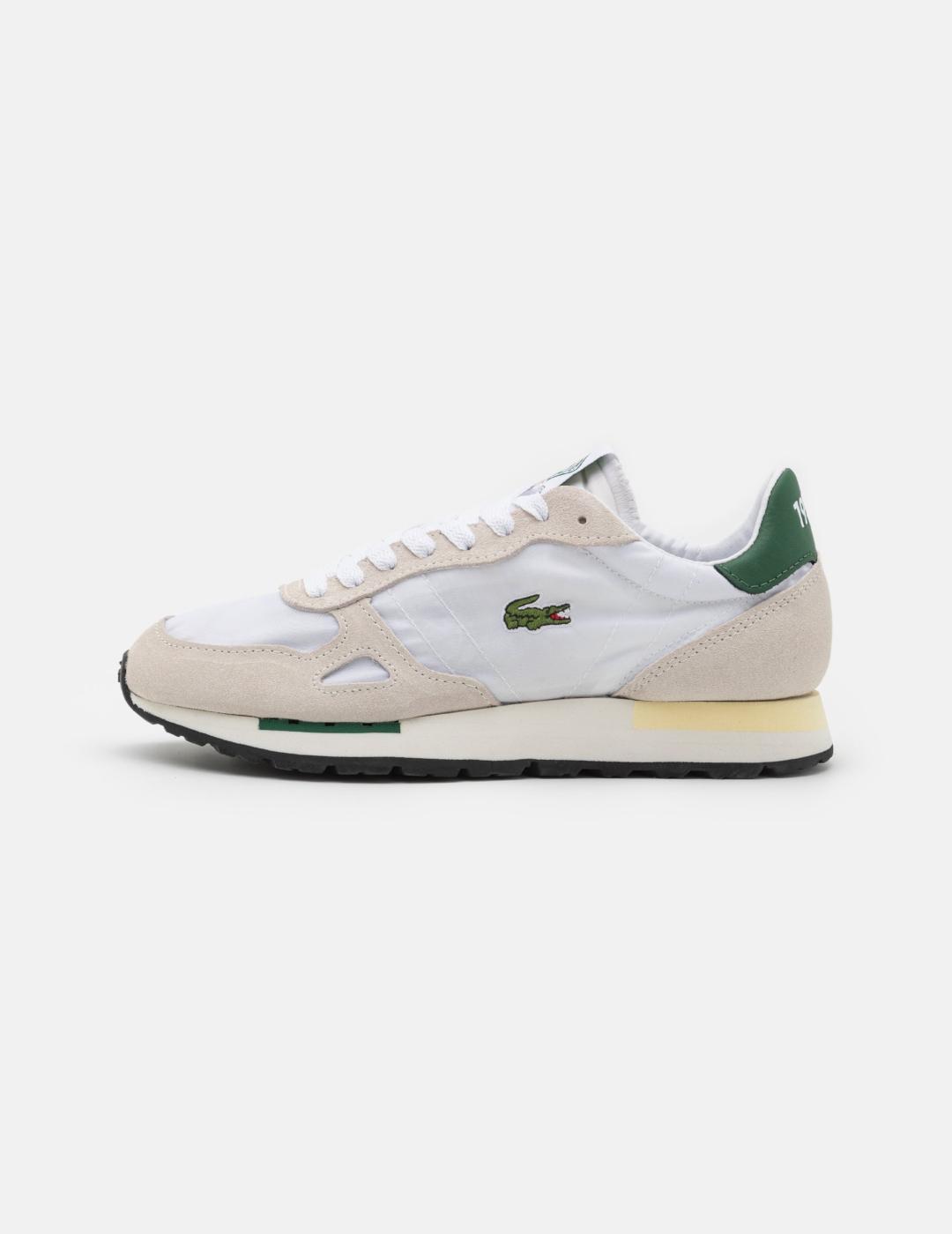 LACOSTE ZAPATILLA BEIGE VERDE PARTNER 70S