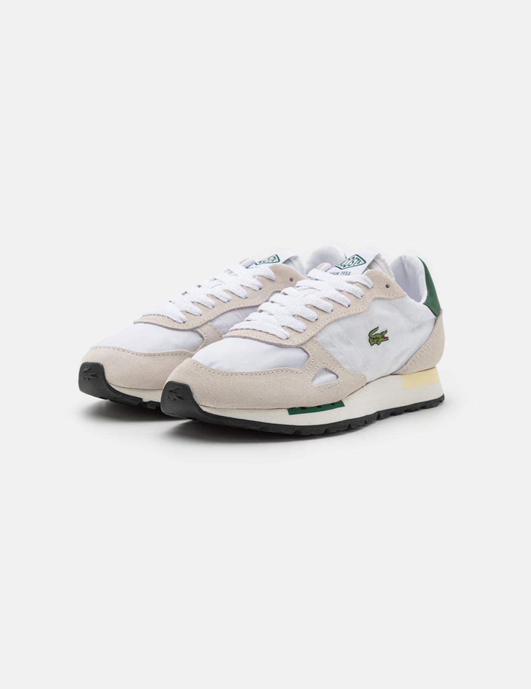 LACOSTE ZAPATILLA BEIGE VERDE PARTNER 70S