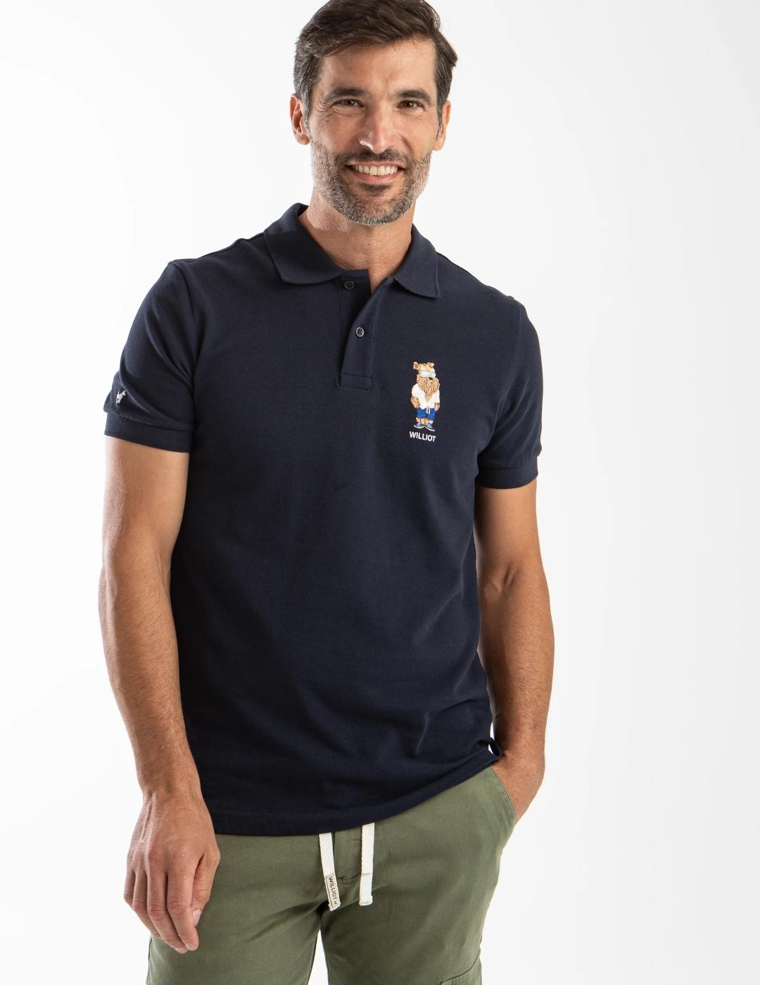 Polos WILLIOT Marino Hombre.
