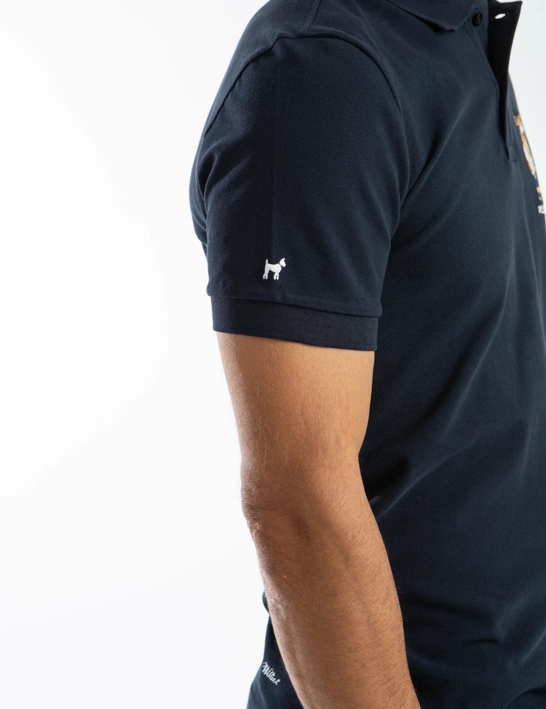 WILLIOT POLO MARINO