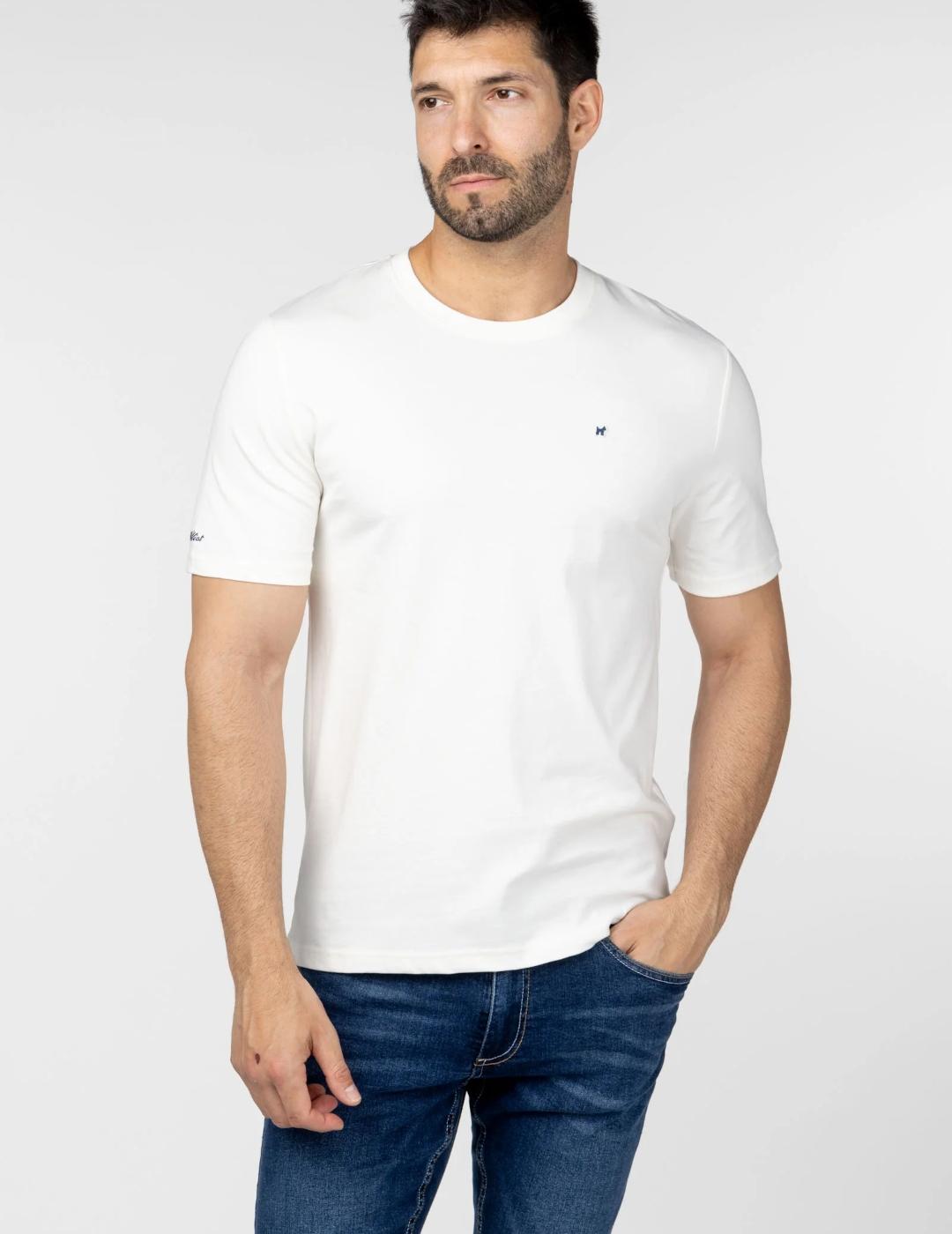 Camisetas blancas para hombre de la marca WILLIOT. 