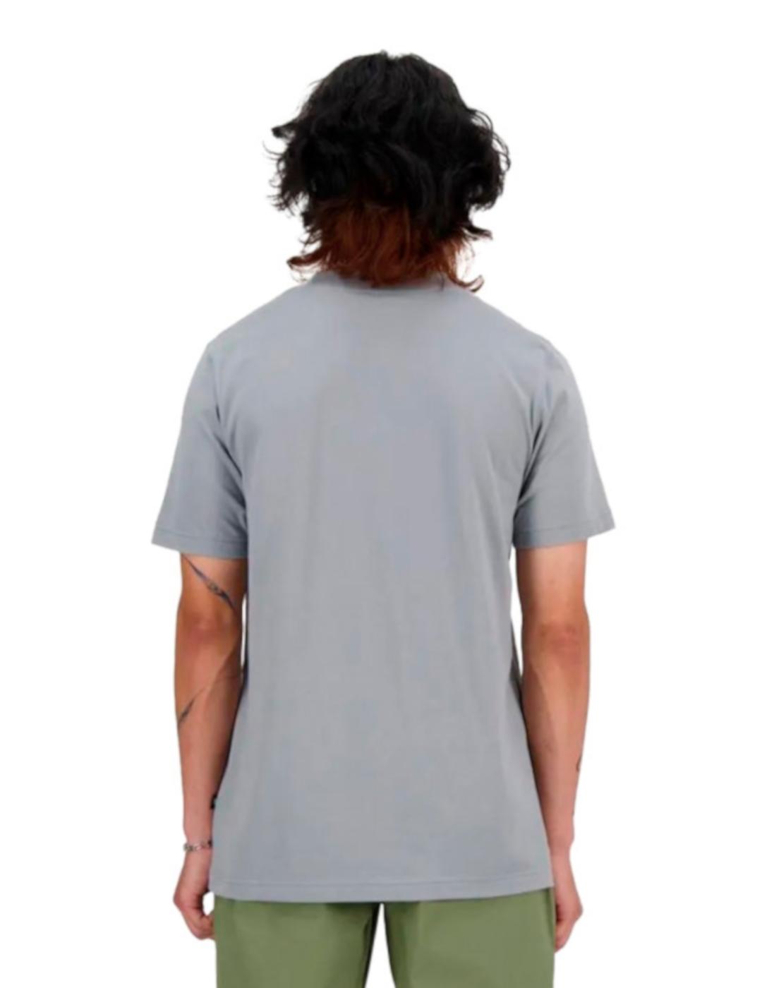 NEW BALANCE CAMISETA GRIS ESSENTIAL POSTER