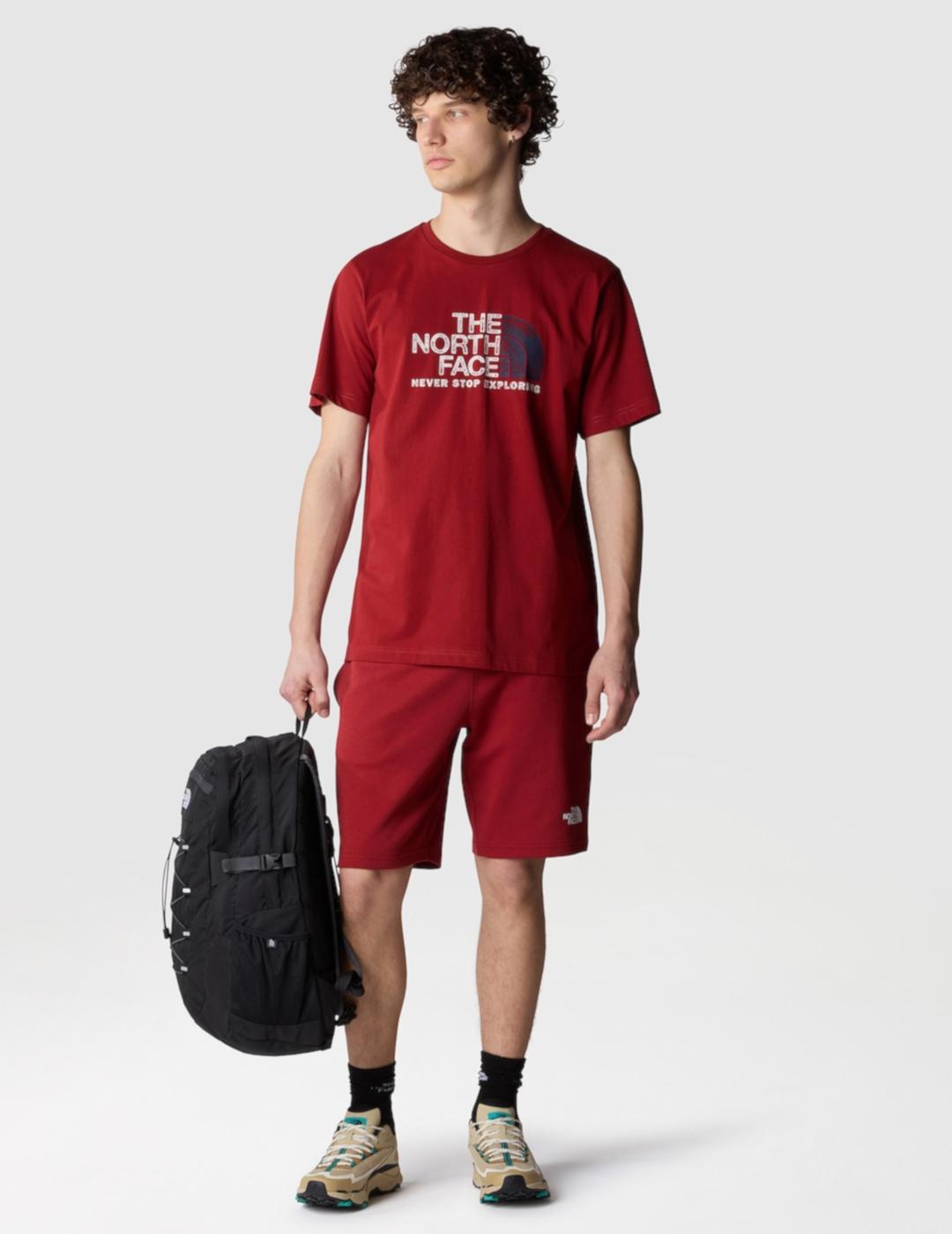 NORTH FACE CAMISETA RUST 2 ROJO