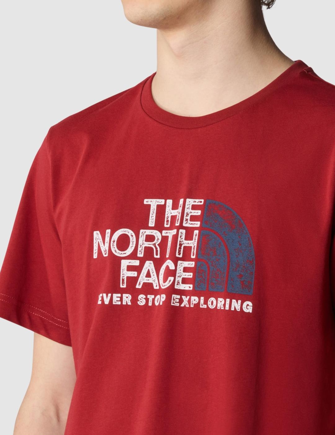 NORTH FACE CAMISETA RUST 2 ROJO