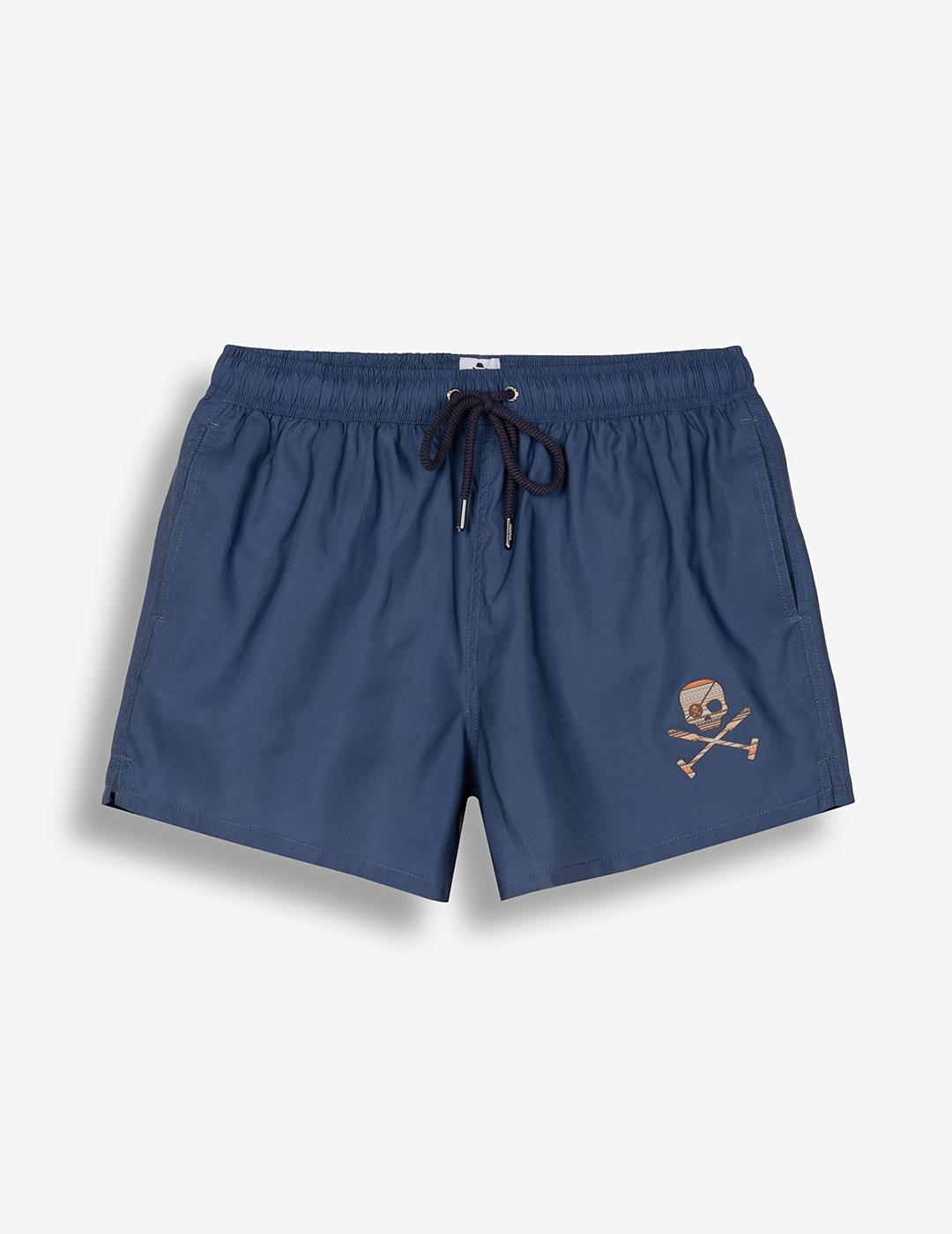 HARPER BAÑADOR AZUL SKULL