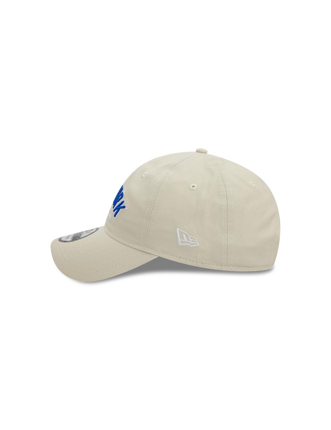 NEW ERA GORRA NY BEIGE AZUL