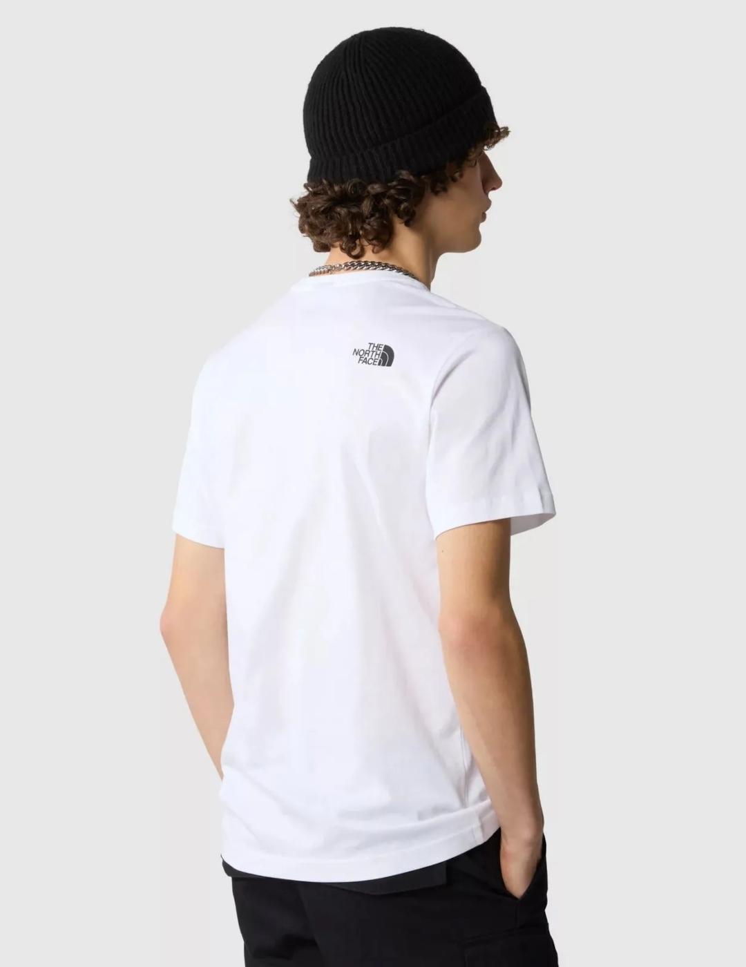 NORTH FACE CAMISETA BLANCA NEVER STOP