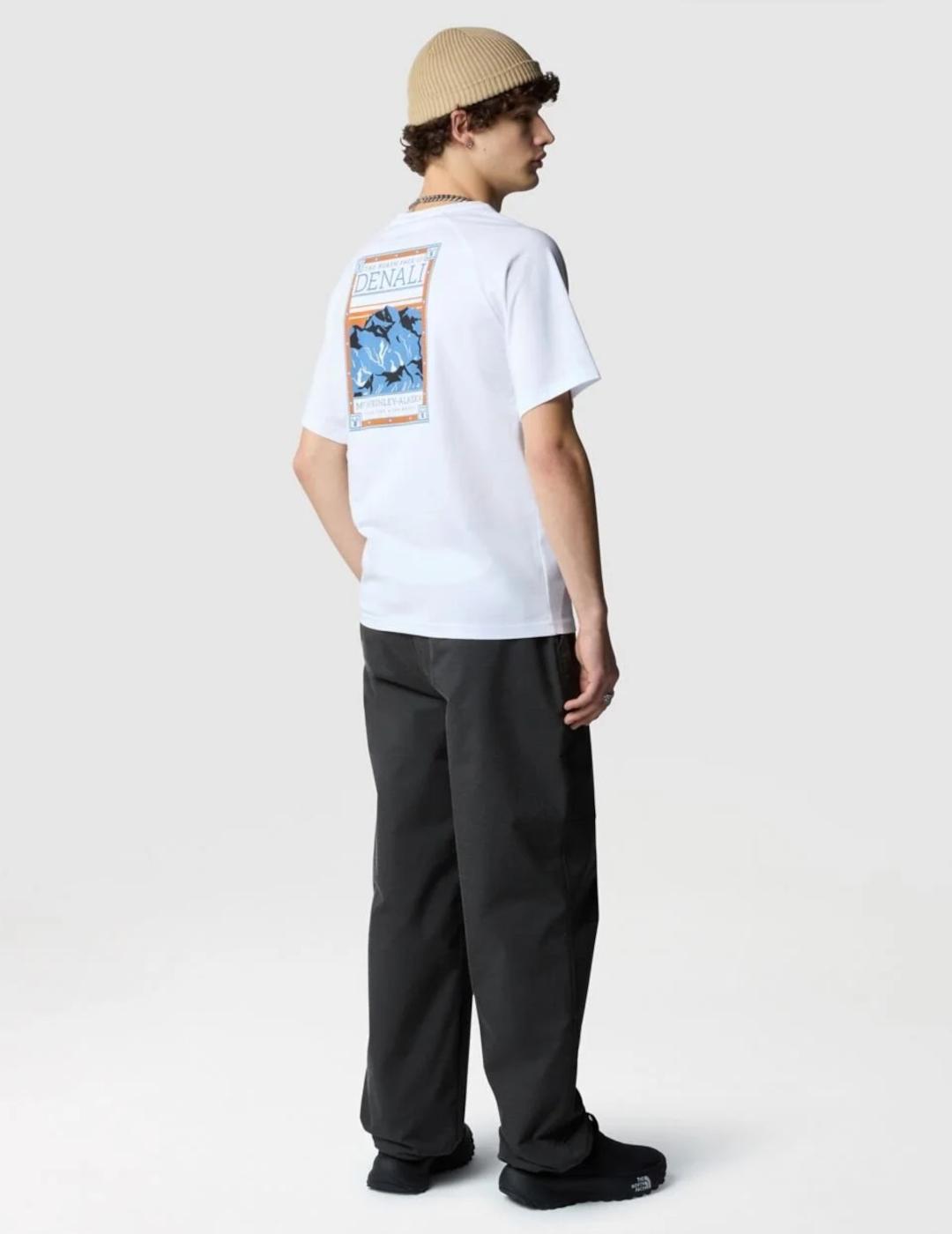 NORTH FACE CAMISETA BLANCA RAGLAN