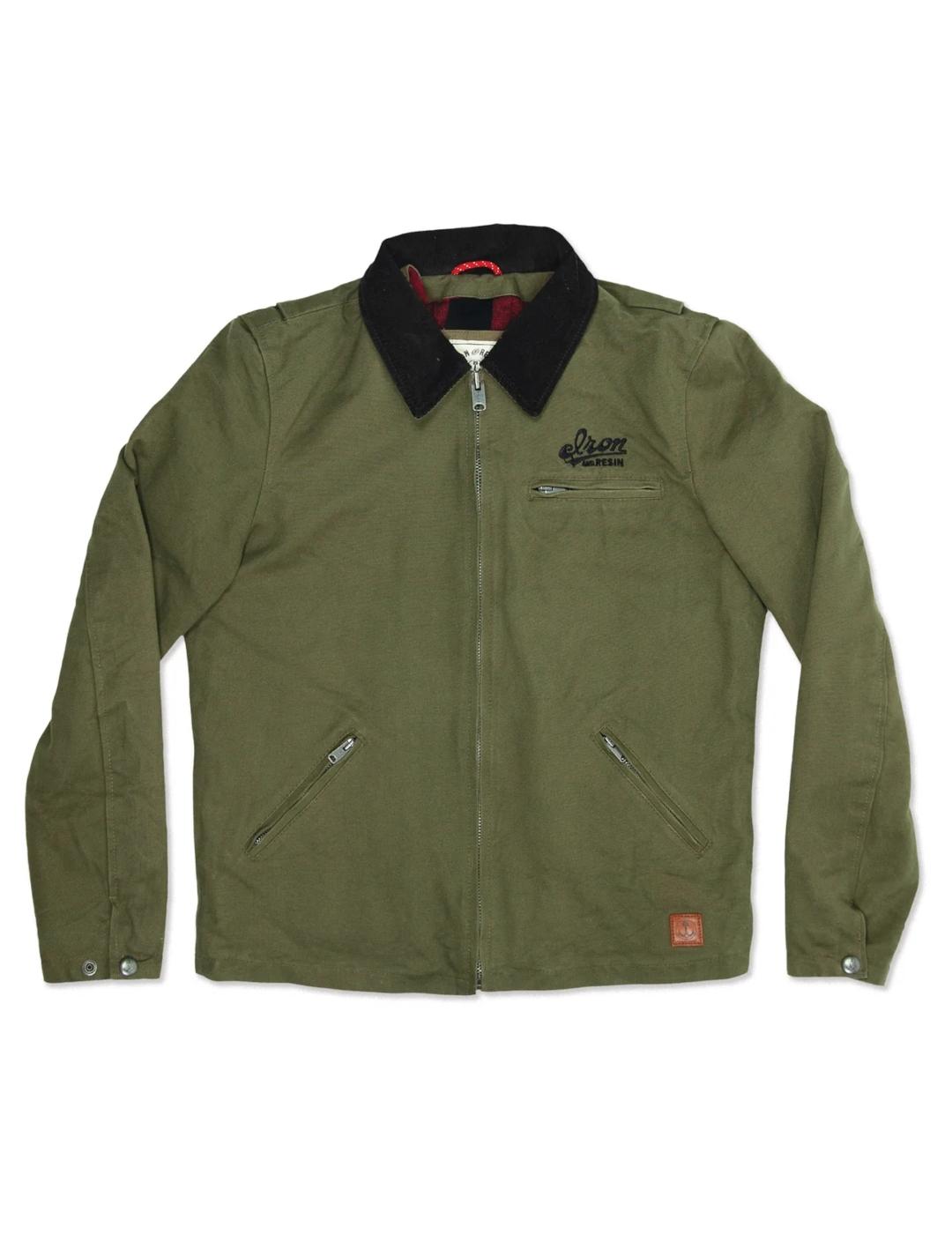 IRON AND RESIN CHAQUETA OLIVA SERVICE