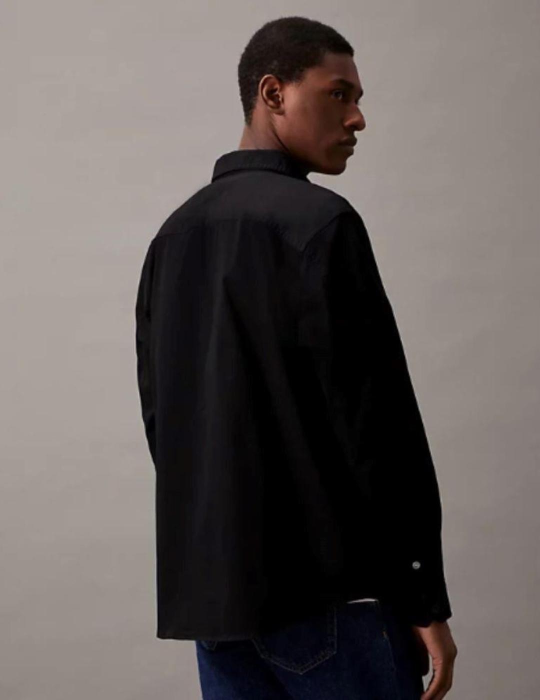 CALVIN KLEIN SOBRECAMISA BLACK