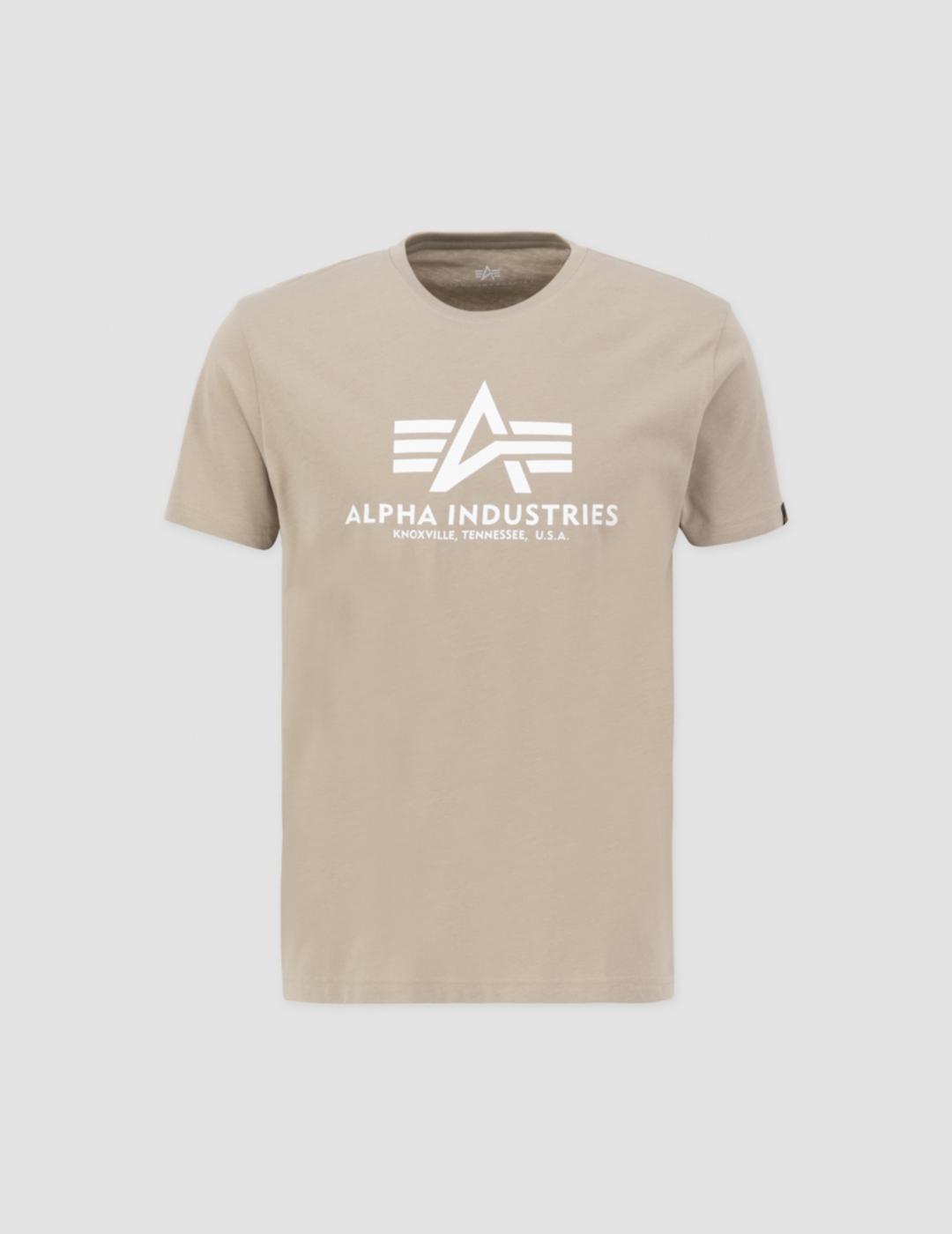 ALPHA CAMISETA BASIC VINTAGE SAND