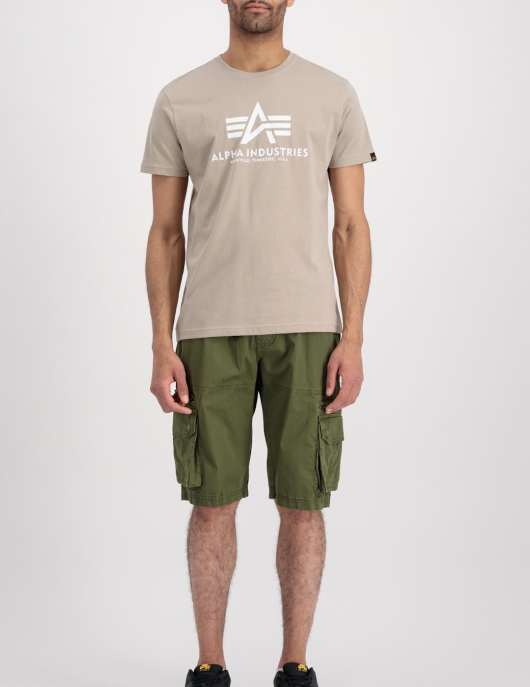 ALPHA CAMISETA BASIC VINTAGE SAND