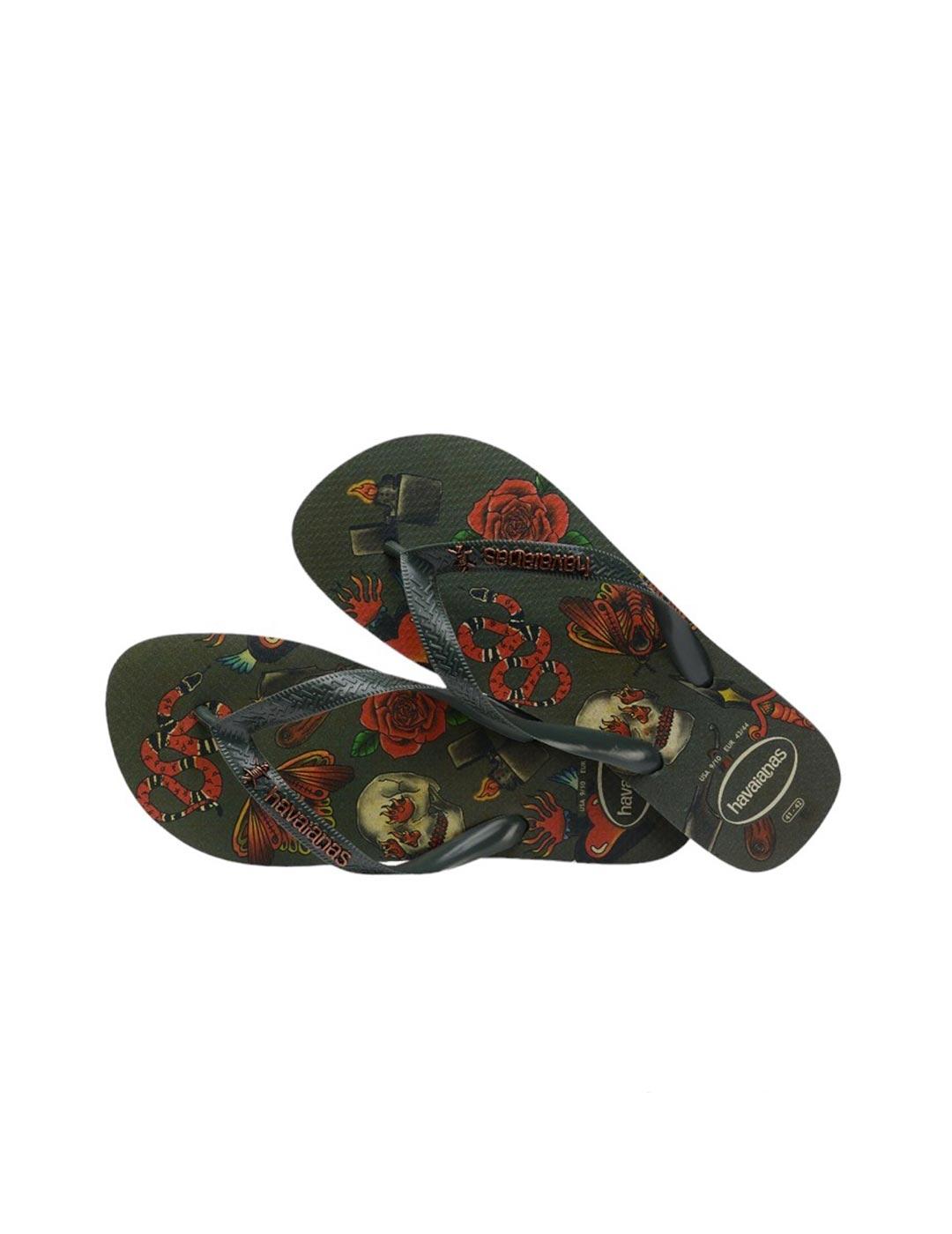 HAV TRIBO OLIVE GREEN ROSES