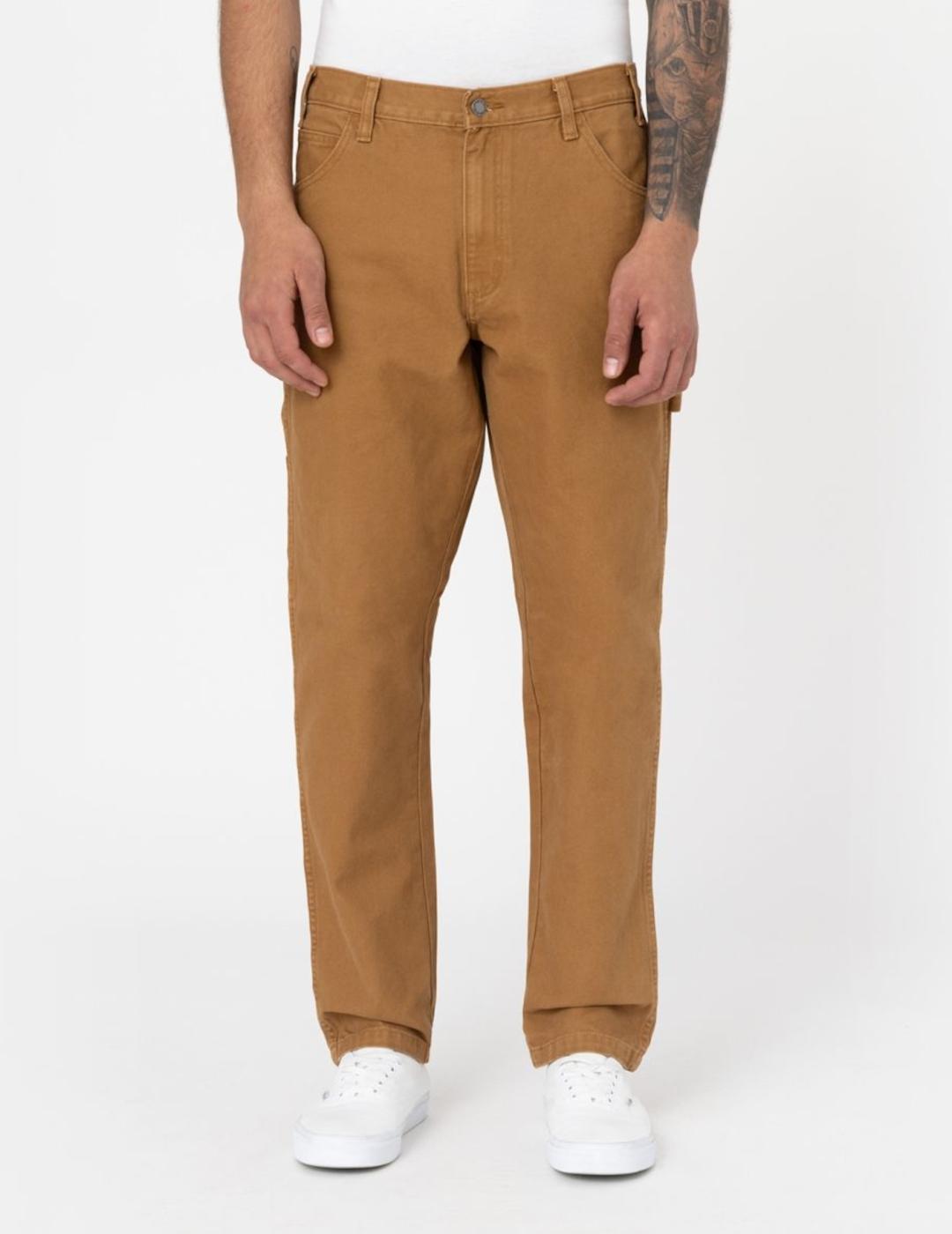 DICKIES PANTALON DUCK CARPENTER MARRON